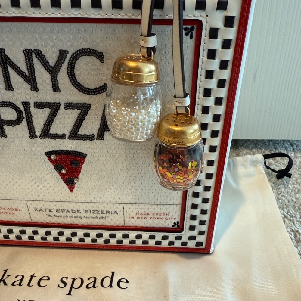 Kate Spade NYC Pizza Slice 3d Pizza Box Top-handle Bag - Picture 10 of 13